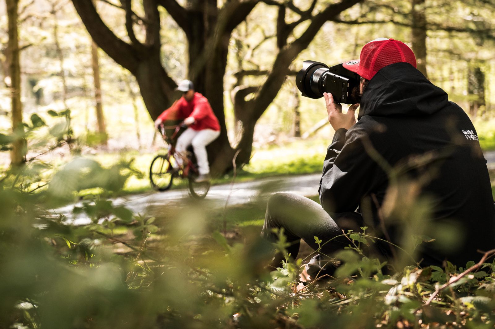 Behind the scenes images